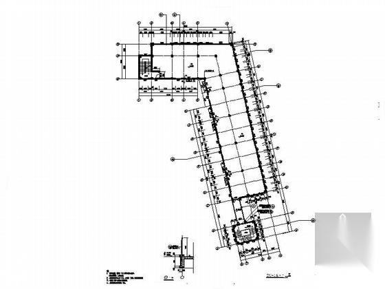 [安徽]高层剪力墙一梯两户塔式住宅楼建筑施工图（含多...cad施工图下载【ID:166058119】