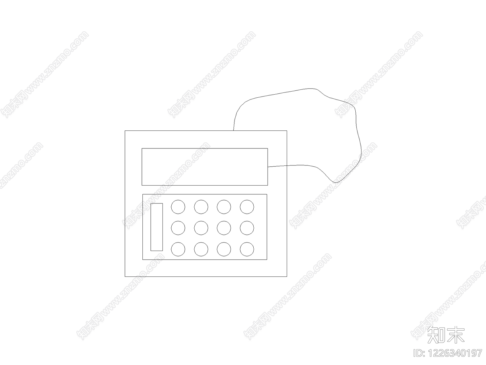 现代电器CAD图纸