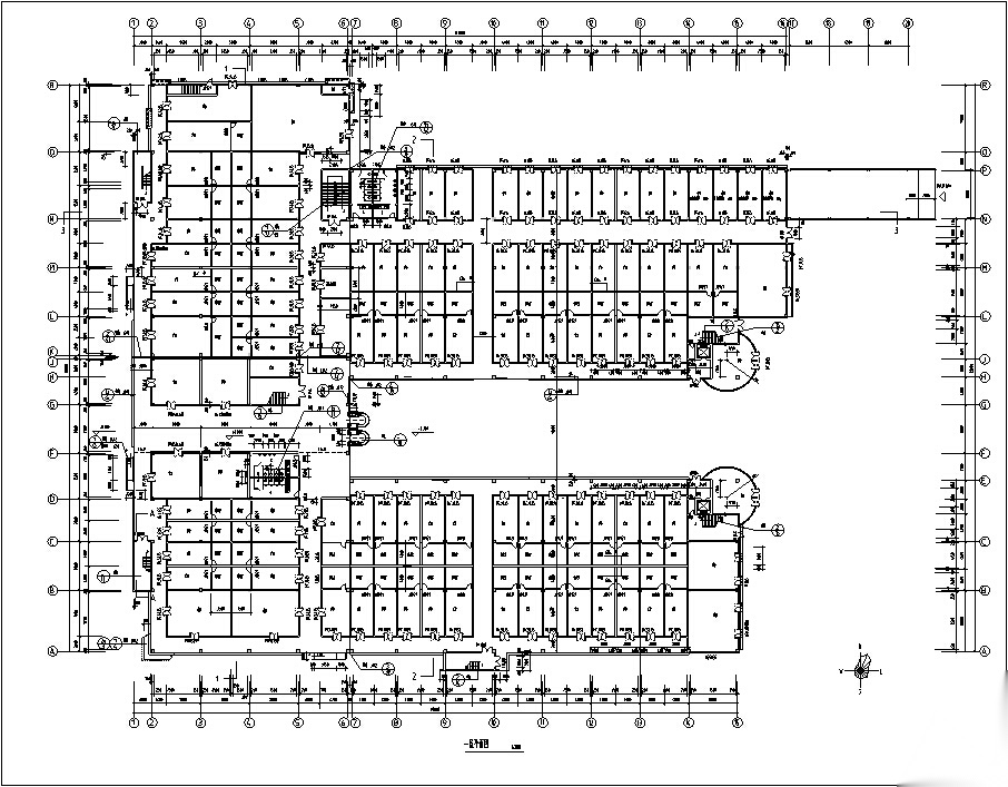 5套商业建筑设计方案初设图CADcad施工图下载【ID:167220191】