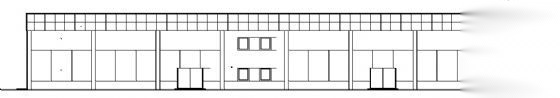 某单层汽车展厅建筑方案图施工图下载【ID:165411122】