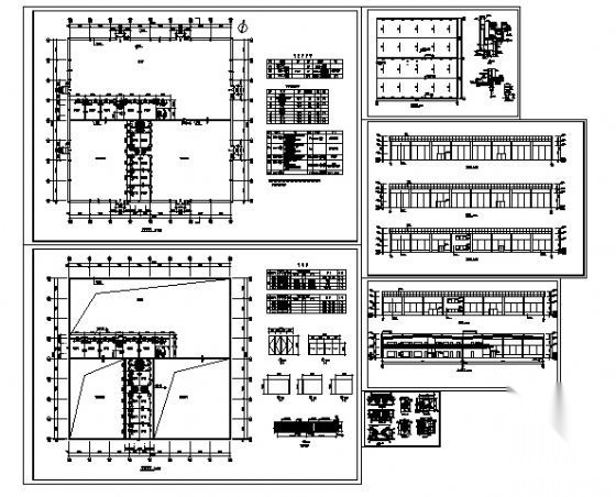 某单层汽车展厅建筑方案图施工图下载【ID:165411122】