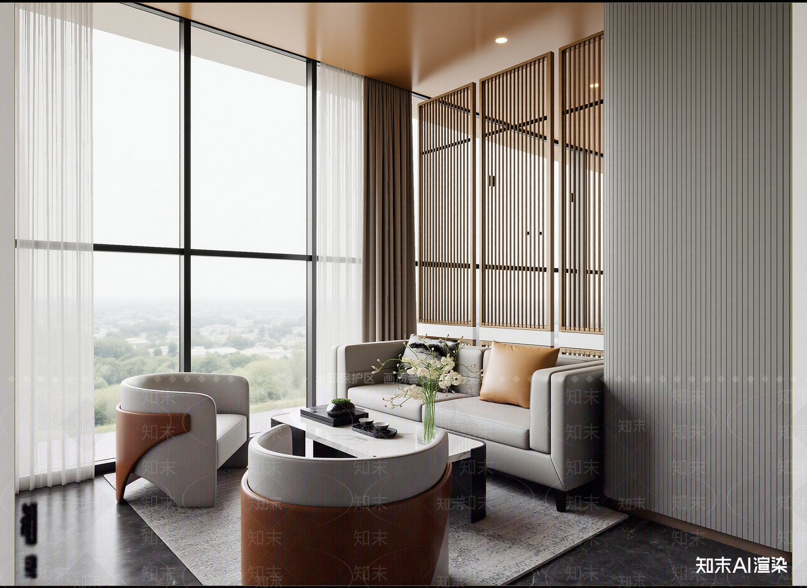 现代酒店客房3D模型下载【ID:1215101412】