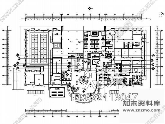施工图内蒙古物流园区豪华欧式体育休闲会所室内装修施工图含效果cad施工图下载【ID:632113047】