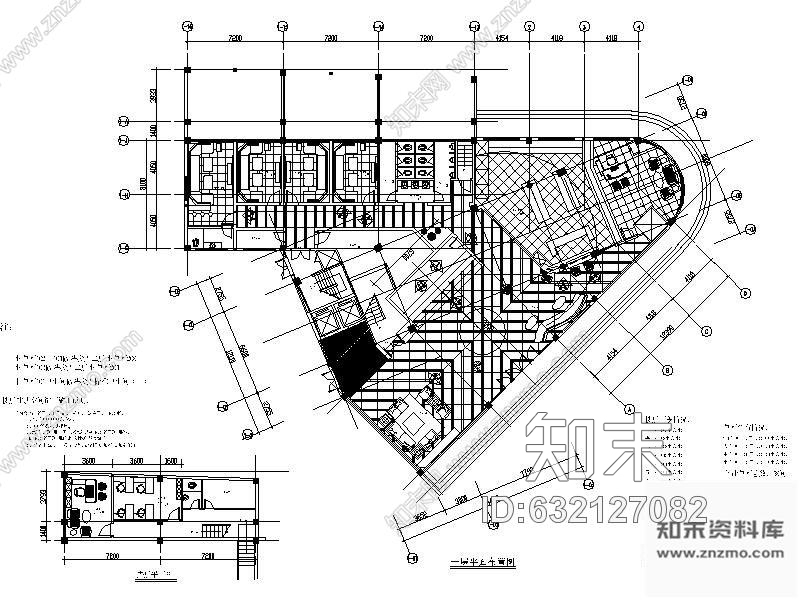 施工图厦门大型自助式KTV空间施工图含效果cad施工图下载【ID:632127082】