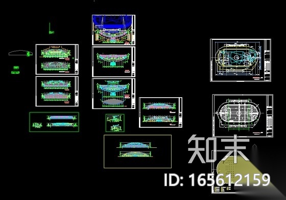 [南京]现代大学主体育场建筑设计扩初（知名设计院）施工图下载【ID:165612159】