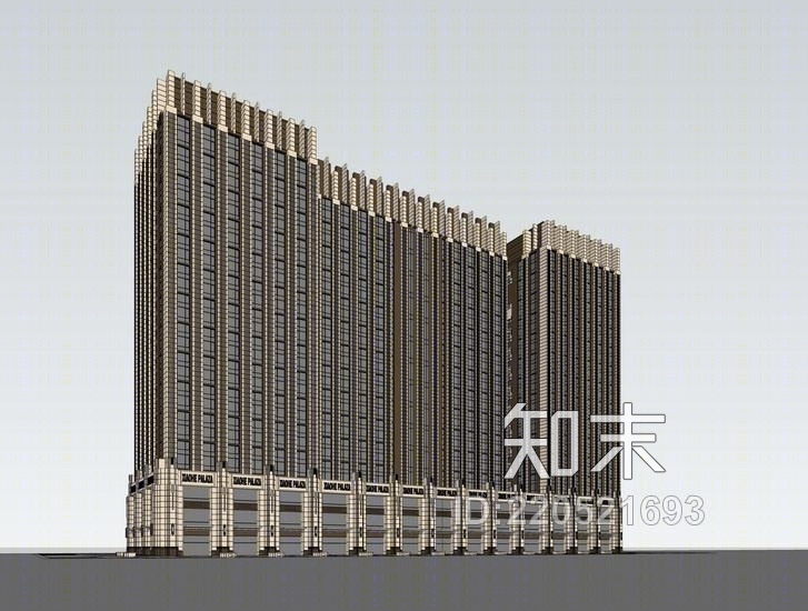 新古典公寓SU模型下载【ID:220521693】