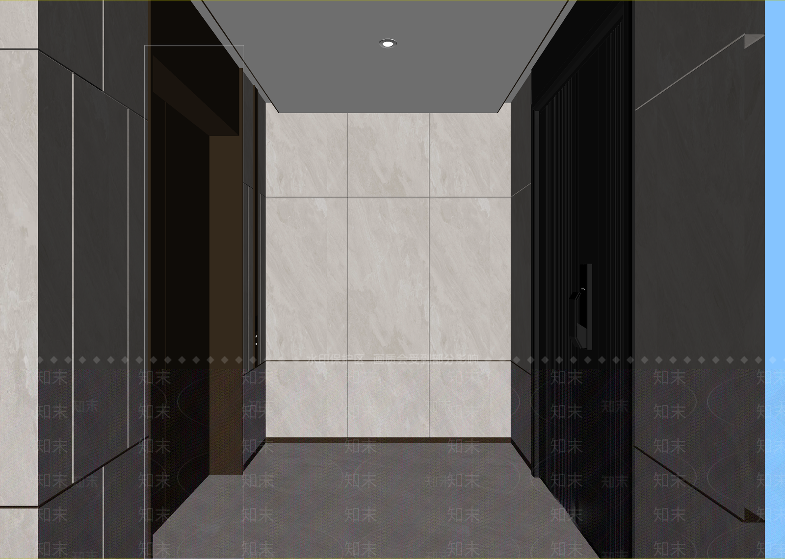 现代电梯间3D模型下载【ID:1215016600】
