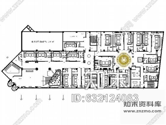 施工图福建某豪华KTV包厢室内装修施工图含效果cad施工图下载【ID:632124083】