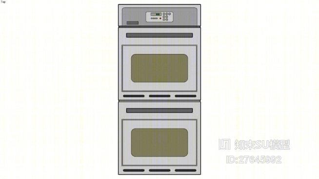 烤箱SU模型下载【ID:27645992】