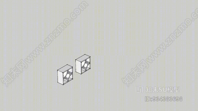 砖装饰02SU模型下载【ID:934383698】