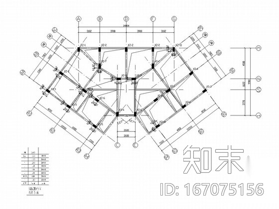 [江西]六层框架结构棚户区结构改造施工图cad施工图下载【ID:167075156】