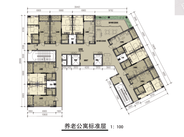 [广州]别致立面一梯一户高层住宅建筑设计方案文本（含S...施工图下载【ID:165627137】