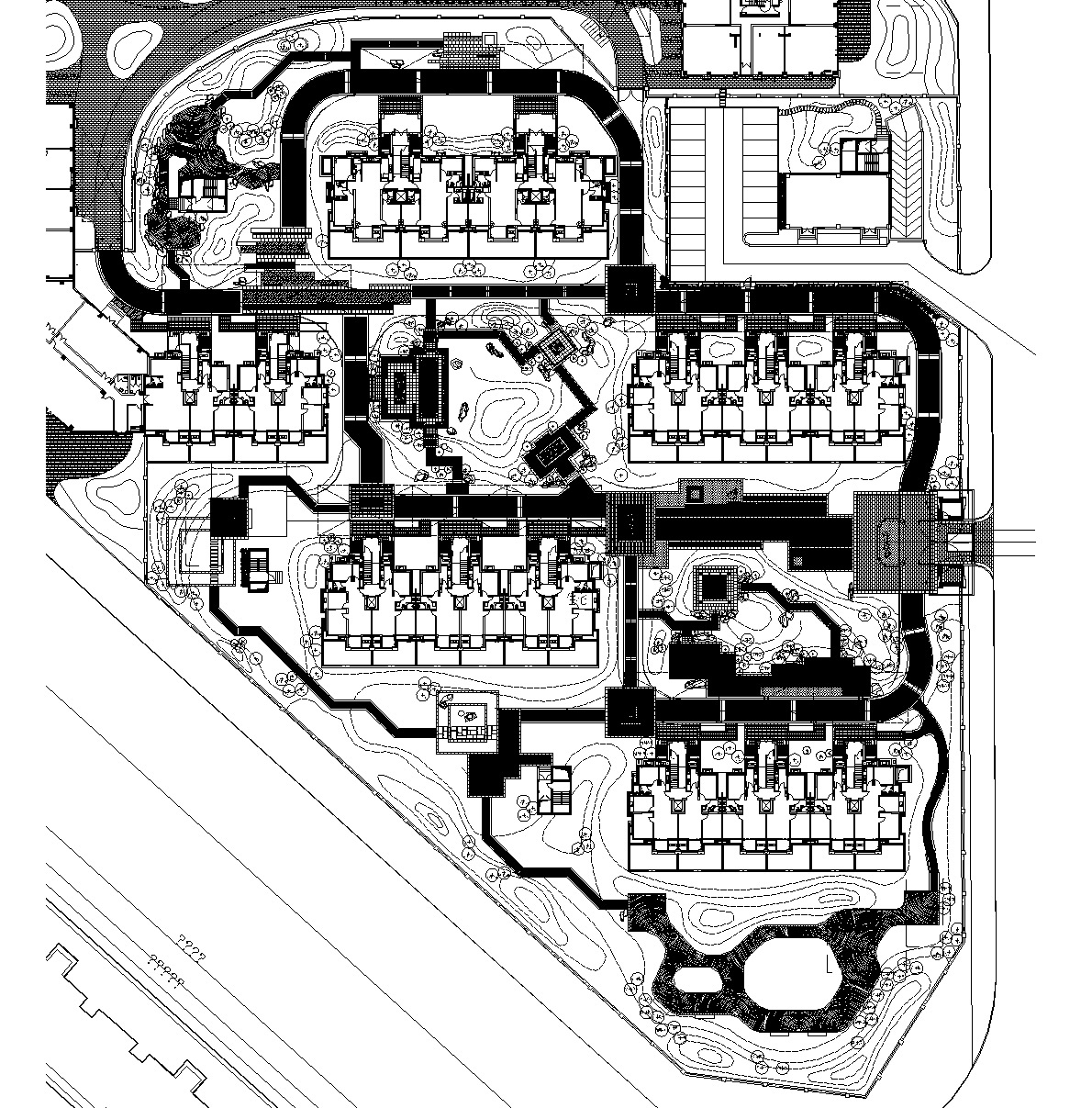 [北京]台湖泰禾1号居住公馆植物CAD施工图​施工图下载【ID:161035112】