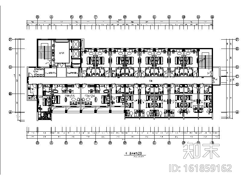 [福州]混搭风教育酒店设计施工图（含效果图，实景图）cad施工图下载【ID:161859162】