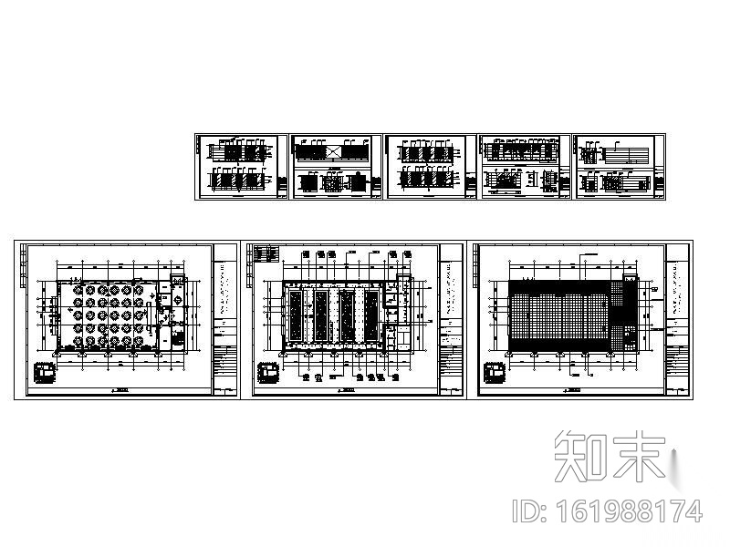 [扬州]某酒店装修设计施工图(含效果)cad施工图下载【ID:161988174】