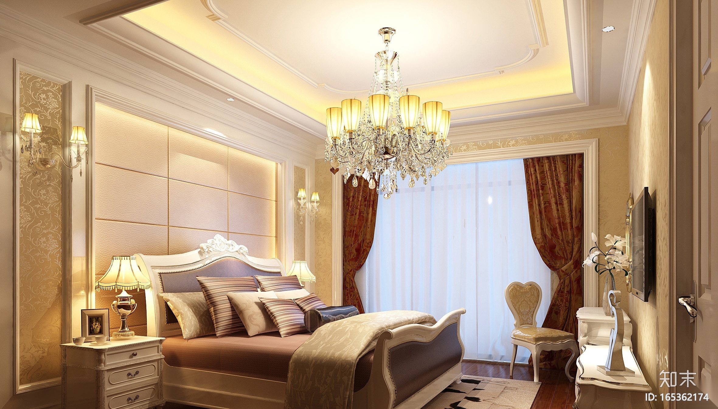 镇江380平联排别墅装修施工图+效果图施工图下载【ID:165362174】