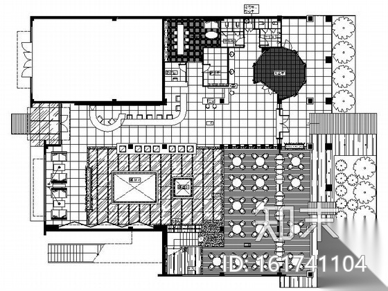 [武汉]经典三层售楼处室内装修图cad施工图下载【ID:161741104】