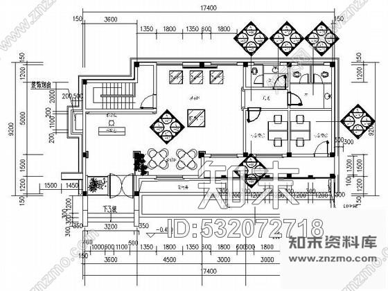 施工图三亚原创简欧售楼处室内CAD装修图含效果cad施工图下载【ID:532072718】