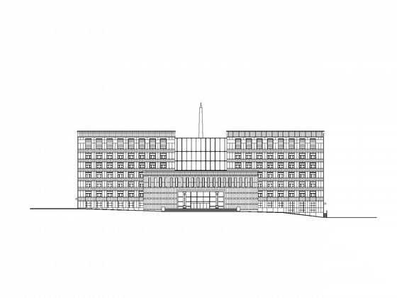 [本溪]某消防特勤站及消防抢险救援指挥中心建筑施工图cad施工图下载【ID:167233145】