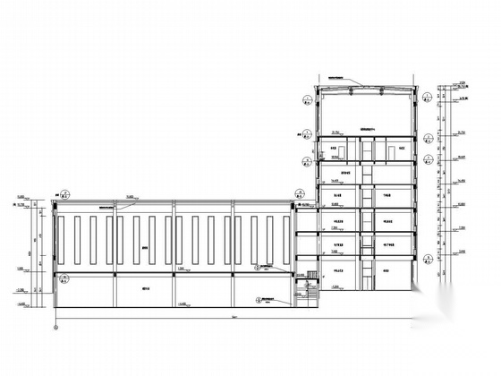 [本溪]某消防特勤站及消防抢险救援指挥中心建筑施工图cad施工图下载【ID:167233145】