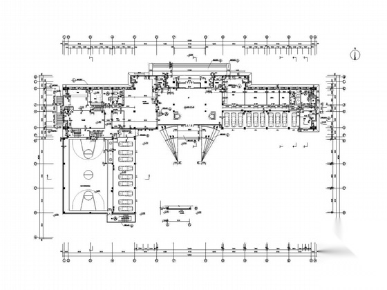 [本溪]某消防特勤站及消防抢险救援指挥中心建筑施工图cad施工图下载【ID:167233145】