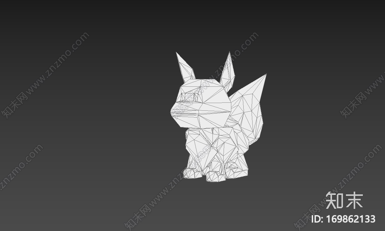 伊布-神奇宝贝3d打印模型下载【ID:169862133】