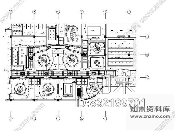 图块/节点某酒店天花施工详图施工图下载【ID:832199701】