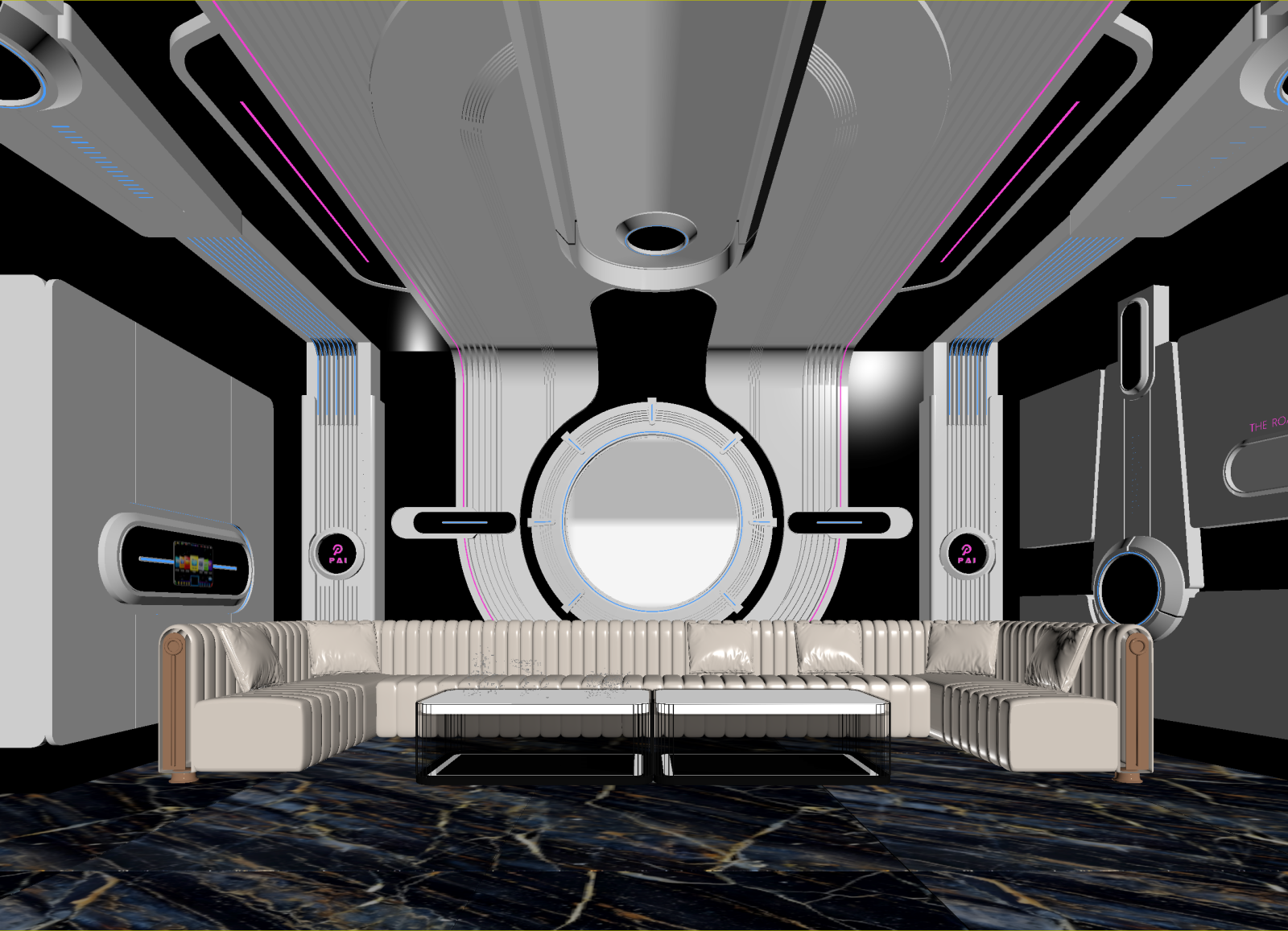 现代其他通用空间3D模型下载【ID:1214790947】