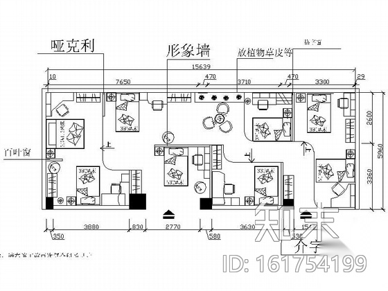 [贵州]某家具专卖店装修图cad施工图下载【ID:161754199】