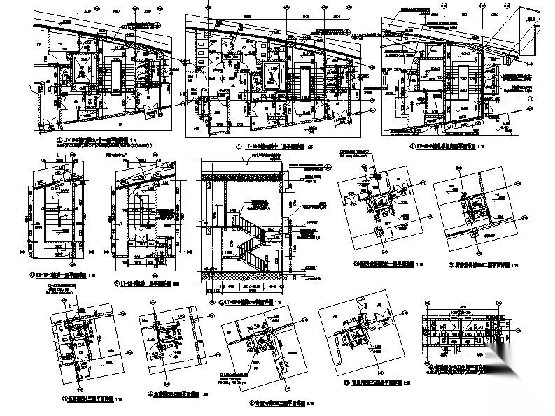 [江苏]高层市级圆弧外观康复疗养院改建建筑施工图施工图下载【ID:160722177】