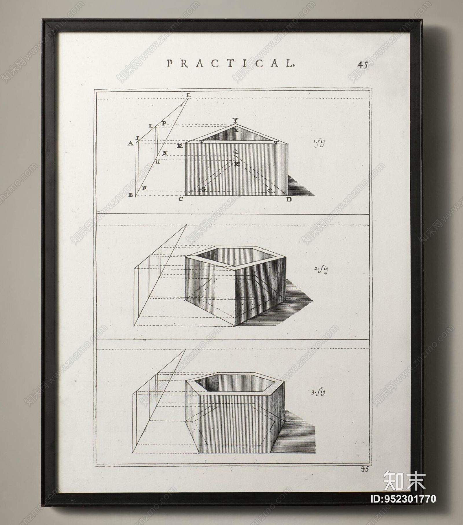 设计草图手绘装饰画贴图下载【ID:952301770】