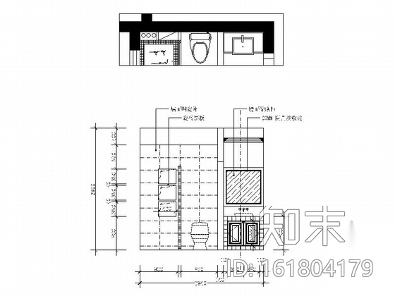 [江苏]128平美式简约风格三居室雅居CAD装修施工图（含效...cad施工图下载【ID:161804179】