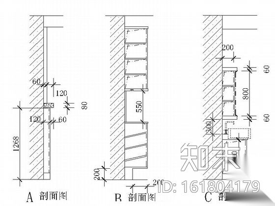 [江苏]128平美式简约风格三居室雅居CAD装修施工图（含效...cad施工图下载【ID:161804179】