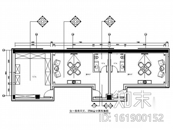[广东]商务酒店现代高档休闲区CAD装修施工图施工图下载【ID:161900152】
