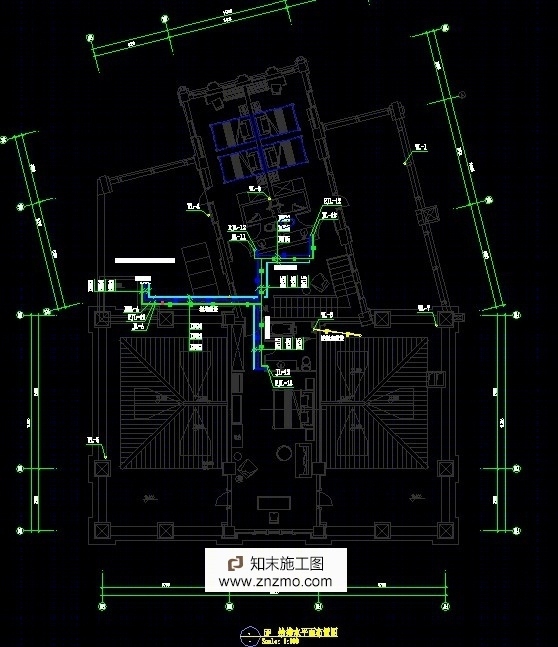 酒店水电设计施工图cad施工图下载【ID:66945364】