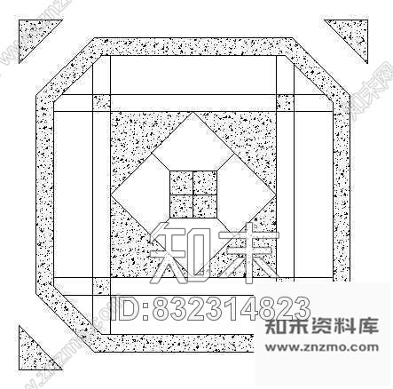 图块/节点地面拼花2施工图下载【ID:832314823】