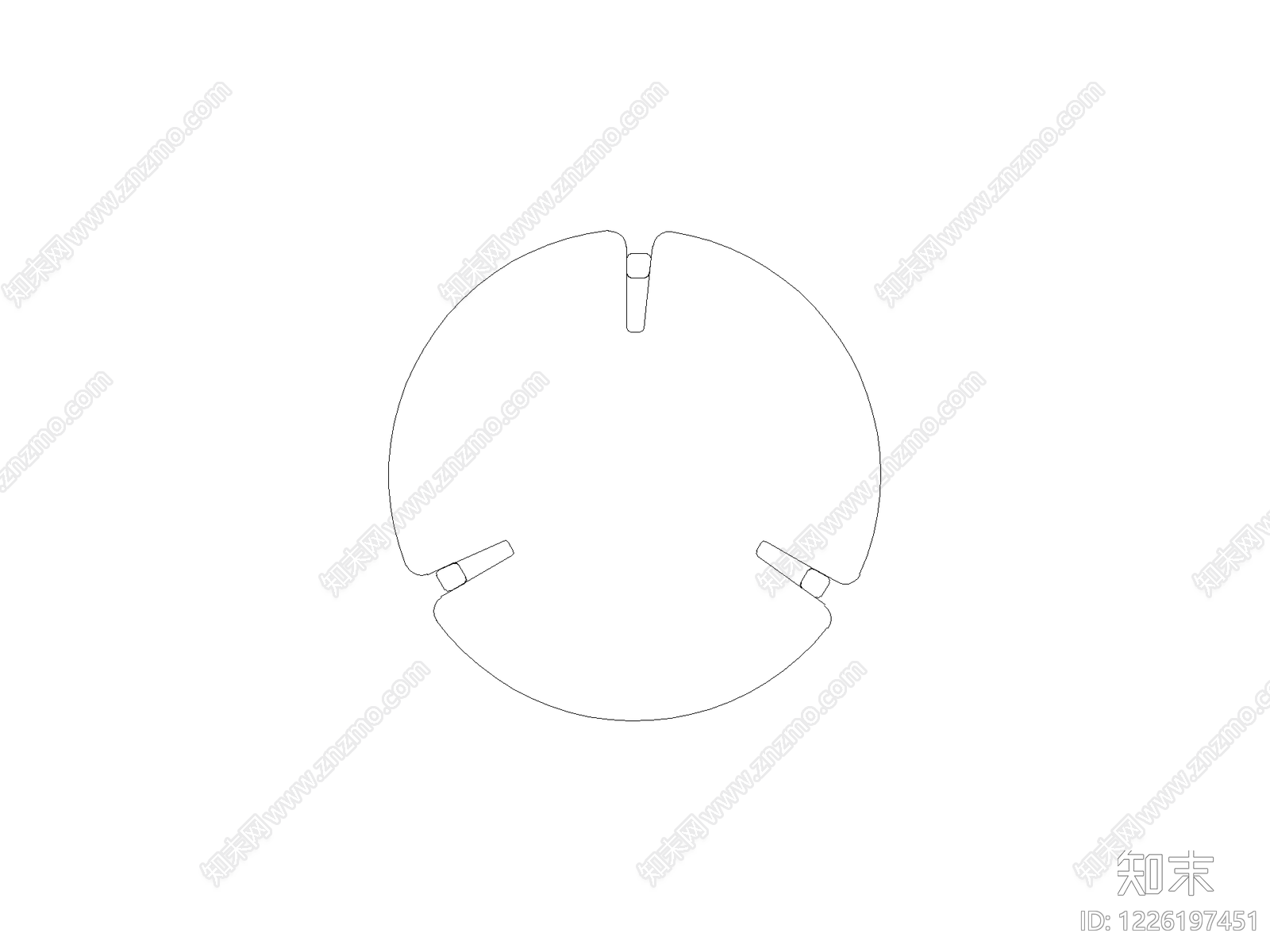 五金管件CAD图纸