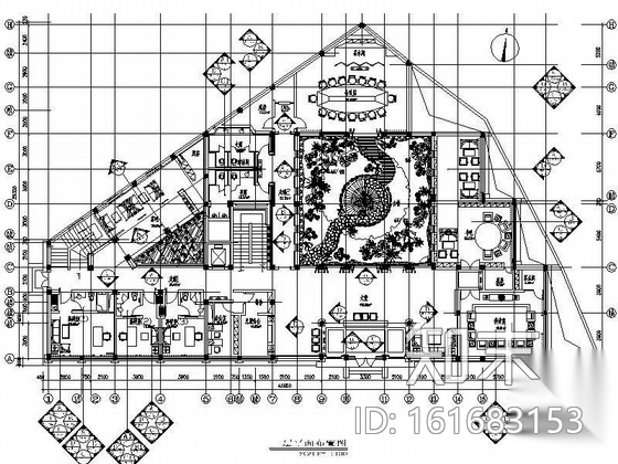 国家图书馆古籍馆装修施工图cad施工图下载【ID:161683153】