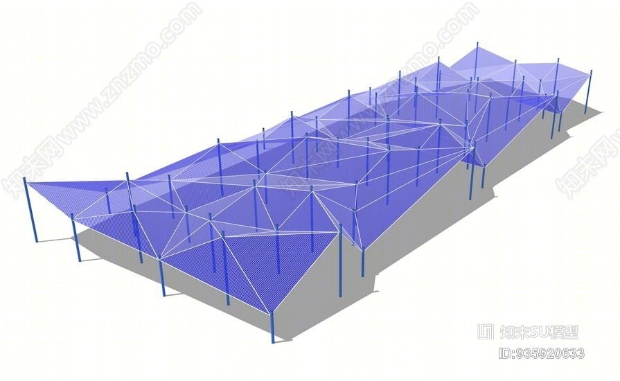 儿童钻爬网SU模型下载【ID:935920633】