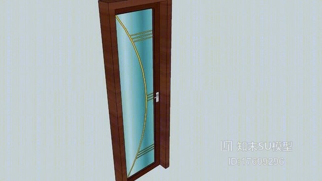 单开门SU模型下载【ID:219318344】