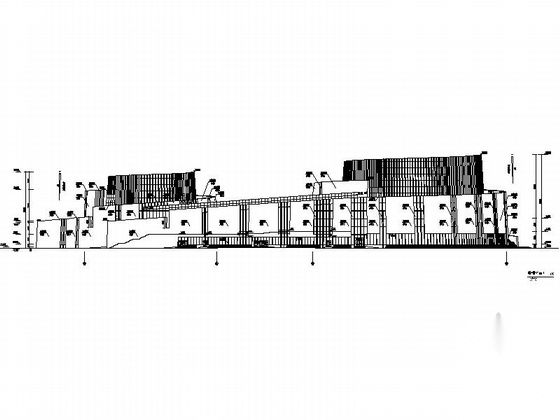 [辽宁]大型艺术中心建筑施工图（甲级设计院cad施工图下载【ID:165757176】