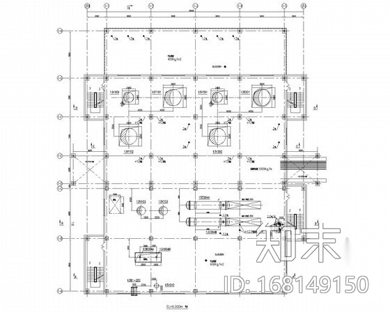 化工厂渣水处理详细施工图cad施工图下载【ID:168149150】