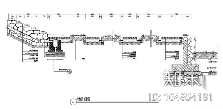 [浙江]某中学校园环境景观改造设计施工图cad施工图下载【ID:164854181】