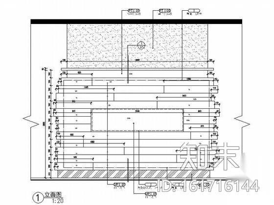 [成都]某奢华手表精品店室内装修施工图（含效果）cad施工图下载【ID:161716144】