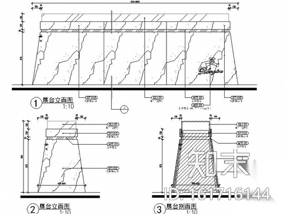 [成都]某奢华手表精品店室内装修施工图（含效果）cad施工图下载【ID:161716144】