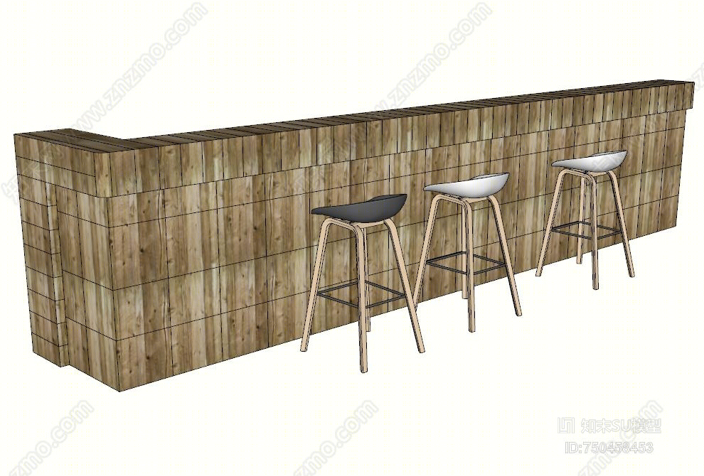 北欧风格酒吧SU模型下载【ID:750458453】