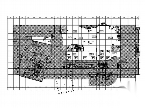 [广东] 9层现代风格文化阅览中心建筑施工图（20...cad施工图下载【ID:166064184】