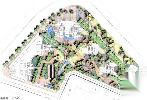 [天津]某地区重建项目景观设计方案cad施工图下载【ID:161112148】