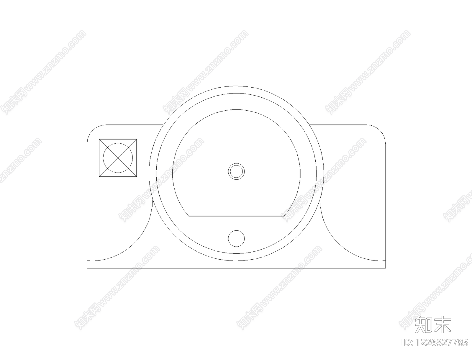 开关插座cad施工图下载【ID:1226327785】