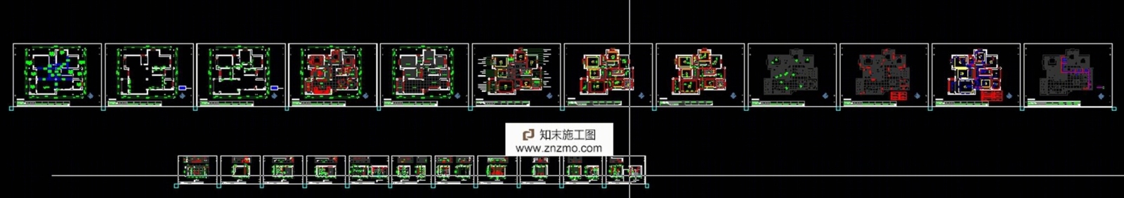 海都花园cad施工图下载【ID:36905565】